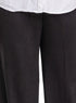 Black Plexus Knit Pant - Khotwh